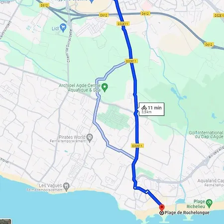 Instant Janin - T3 Climatise Plain Pied Avec Jardin * 阿格德