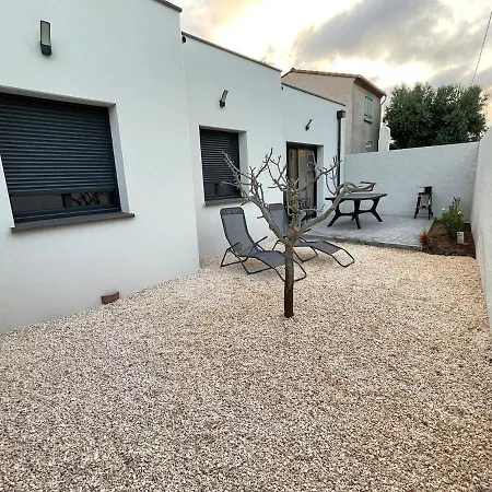 度假居 Instant Janin - T3 Climatise Plain Pied Avec Jardin 阿格德