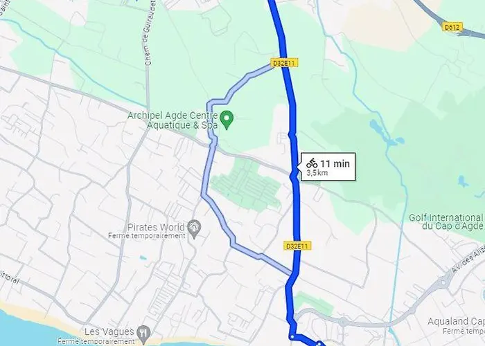 Instant Janin - T3 Climatisé Plain Pied Avec Jardin * Agde