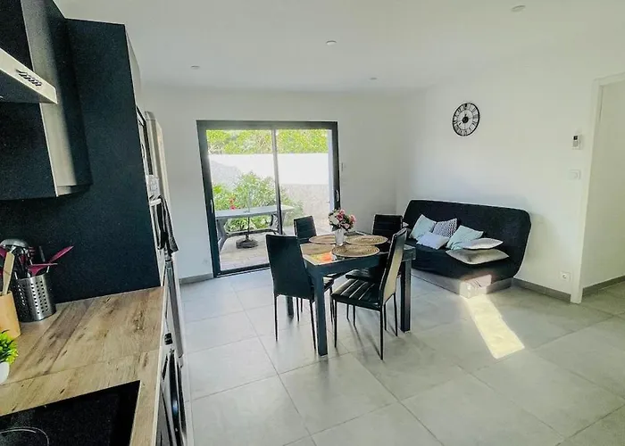 Instant Janin - T3 Climatisé Plain Pied Avec Jardin Agde